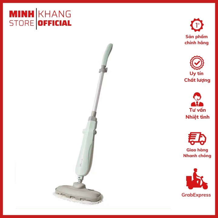 Chổi lau nhà hơi nước nóng Bear ZDT-P10A1 - bảo hành 12 tháng - Minh Khang Store