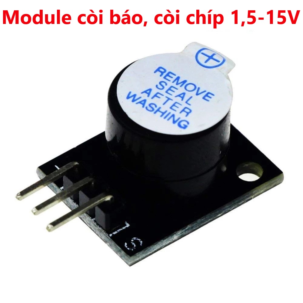 Module còi báo, còi chíp 1,5-15v