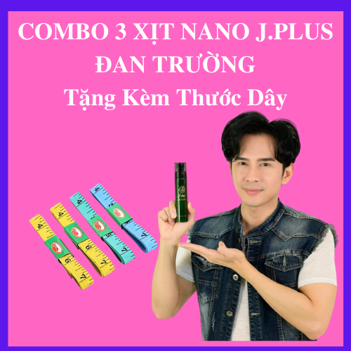 [HCM][KHUYẾN MÃI] COMBO 3 HỘP Xịt Nano Tan Mỡ J.Plus Tặng Kèm Mặt Nạ Hàn Quốc - Giảm Cân Nhanh Cấp Tốc An Toàn X3 - Xịt Nano J Plus Tan Mỡ Sau Sinh - Công Nghệ Độc Quyền Trên Thế Giới