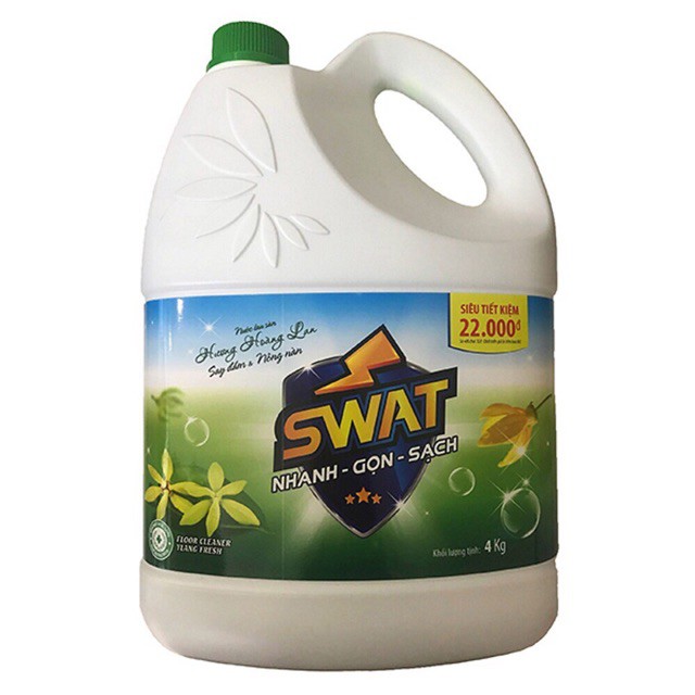 Nước lau sàn swat 4kg