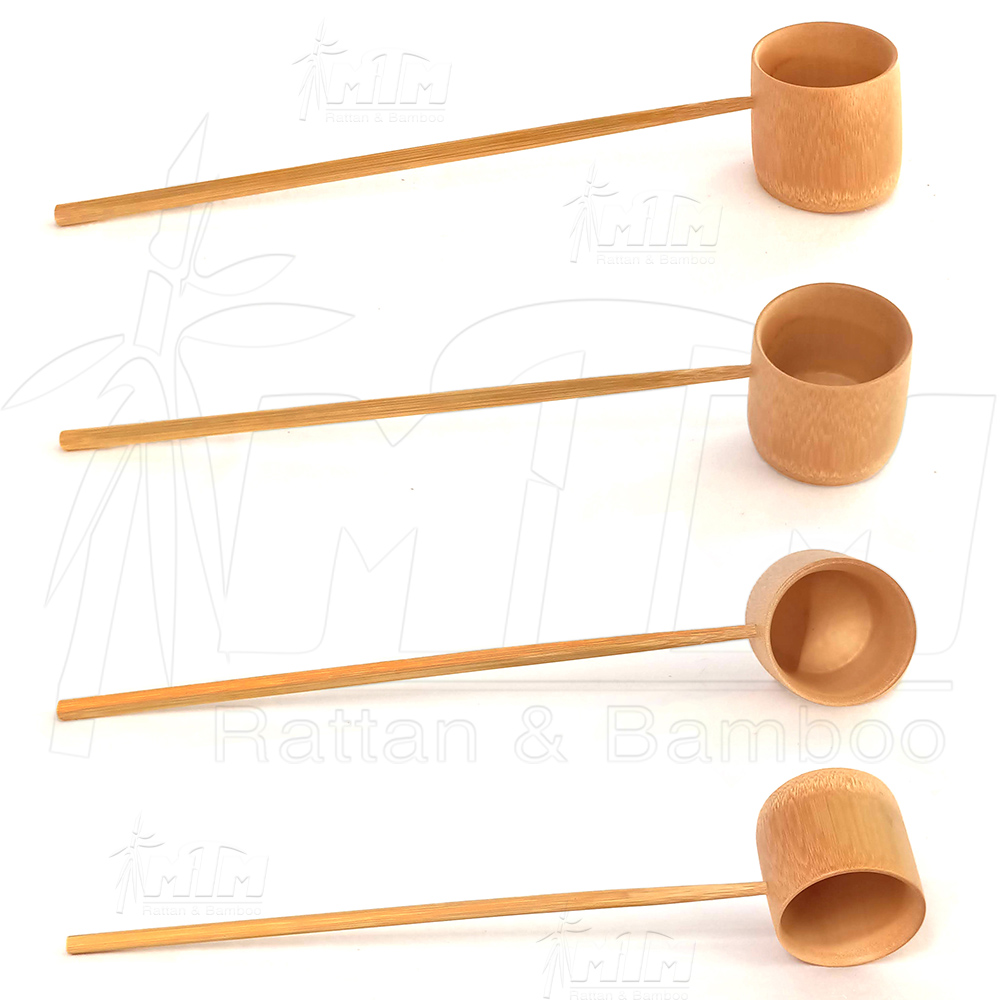 Gáo tre gáo trang trí. múc nước pha trà phụ kiện chụp hình sản phẩm. 