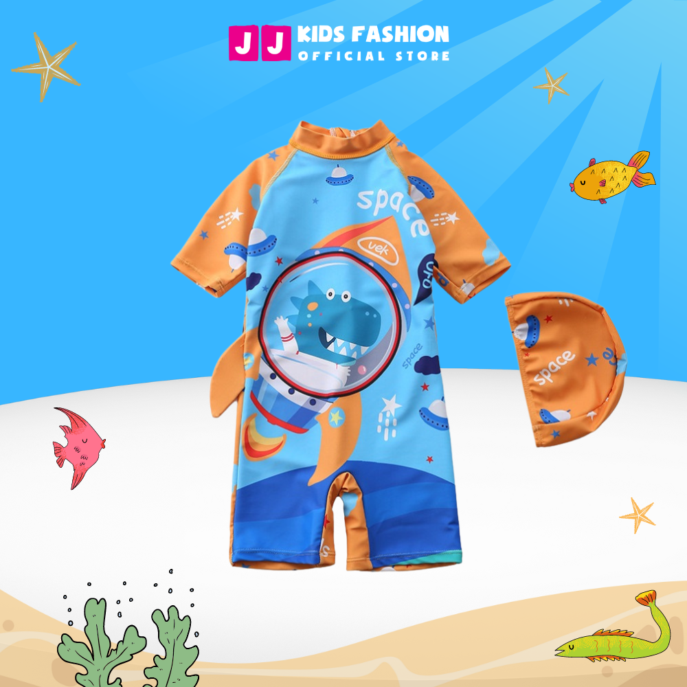 Bộ đồ bơi cho bé trai, set đồ đi biển cho bé trai size đại từ 20-65kg | FREESHIP MAX - JJ Kids Fashion