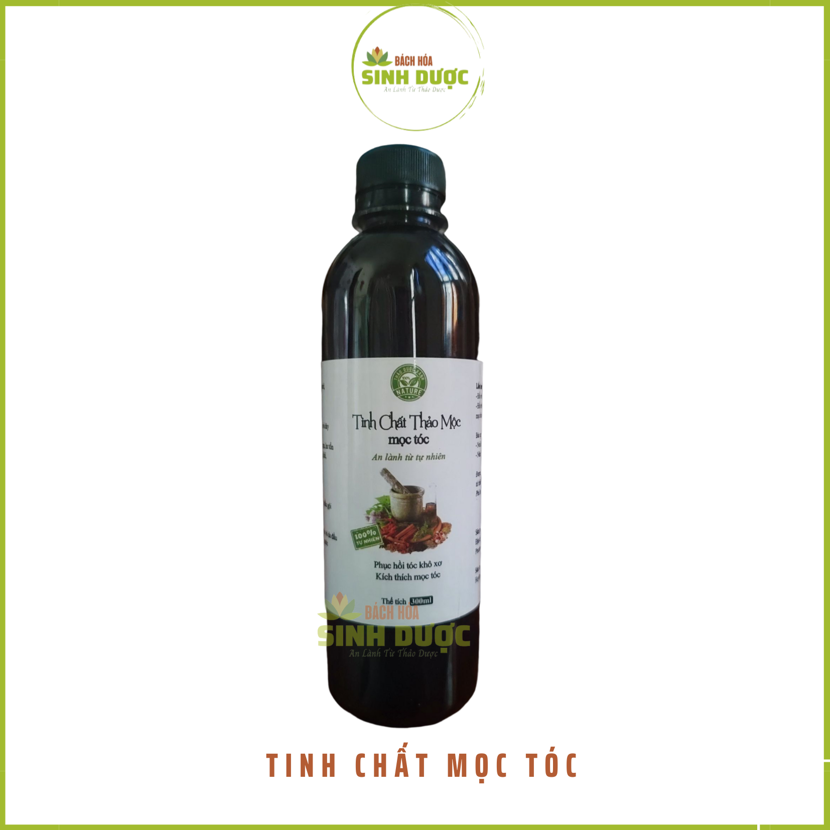 Tinh chất mọc tóc thảo mộc 300ml- giúp nhanh mọc tóc, giảm rụng làm dày tóc