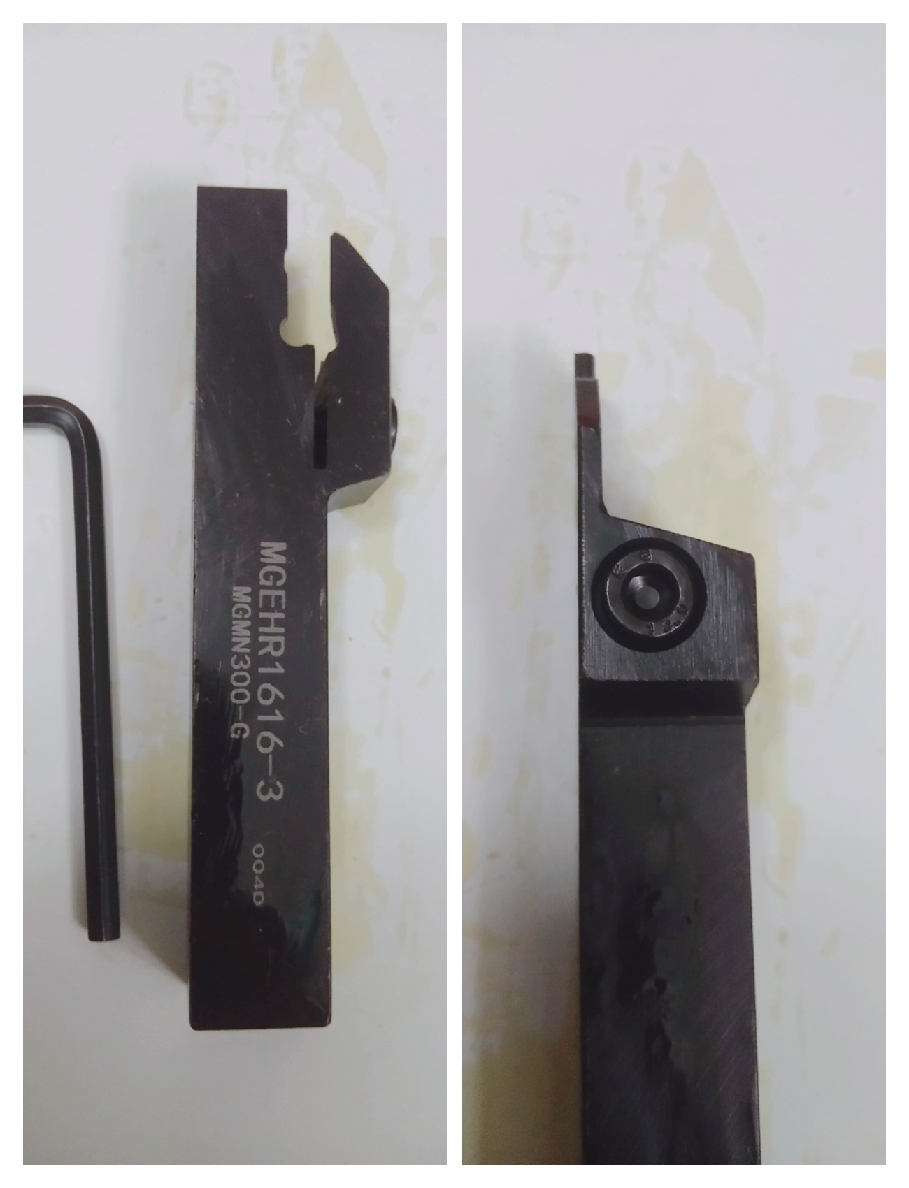 CÁN DAO CẮT 3 LY 16 20 25 CNC MGEHR2020-3 VÀ MGEHR2525-3 LẮP MẢNH MGMN300