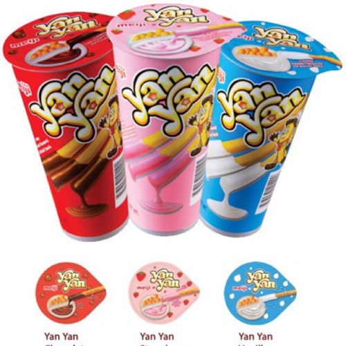 Lốc 10 Hũ Bánh Que YAN YAN Các Vị