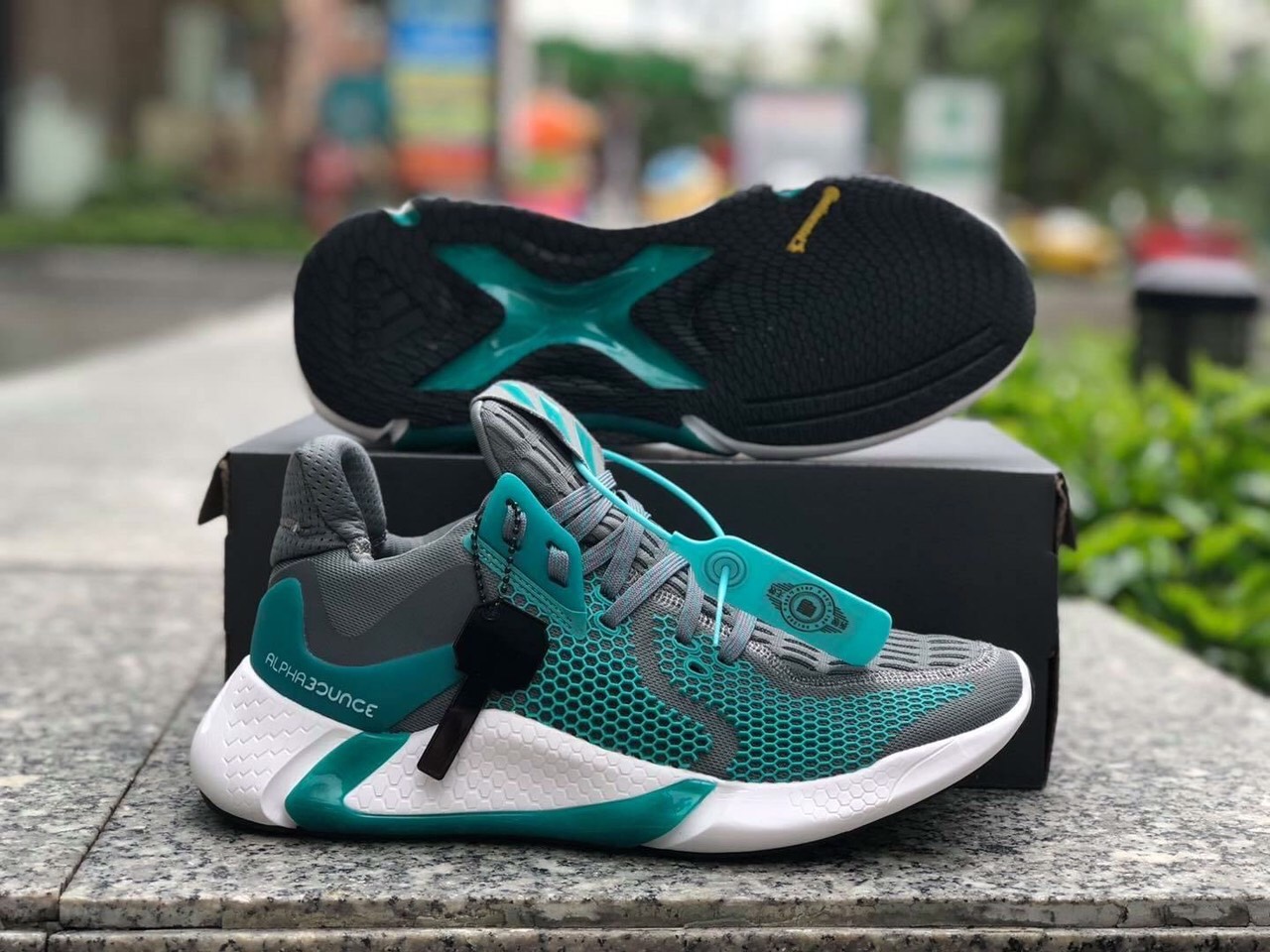 Giày Thể Thao Nam Adidas Alphabounce 2020 Chính Hãng - Fullbox - Bill Adidas vnxk HK