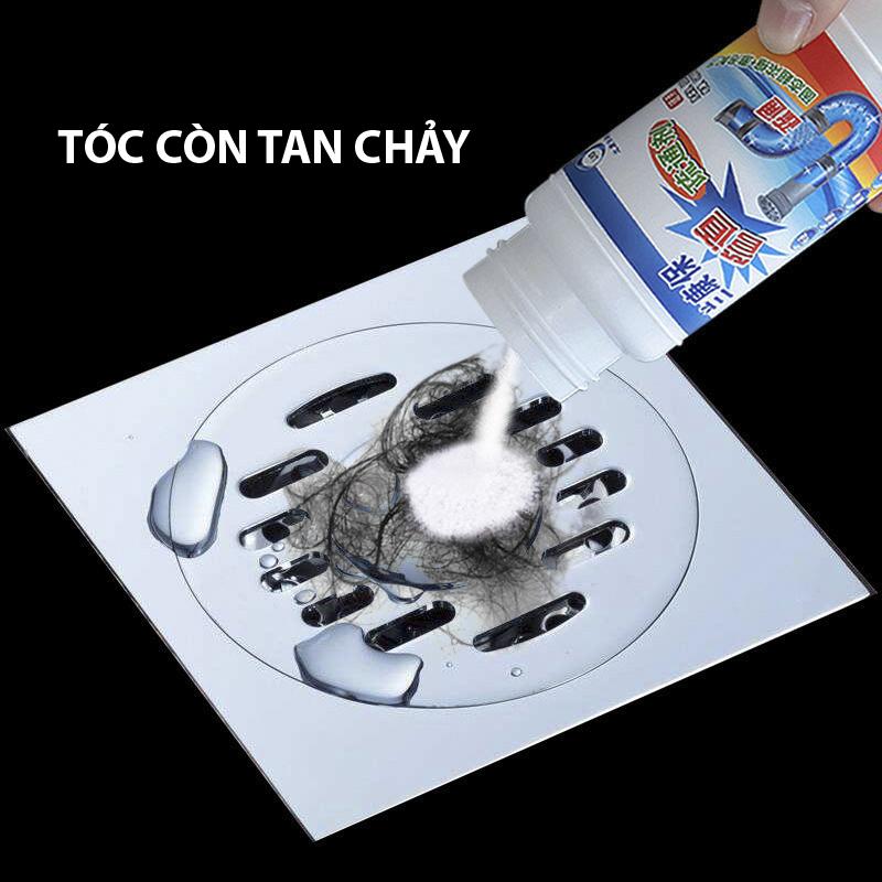 Bột thông tắc cống bồn cầu cực mạnh 110g - bột thông cống bồn cầu value pack công nghệ mới cực mạnh khử mùi diệt vi khuẩn