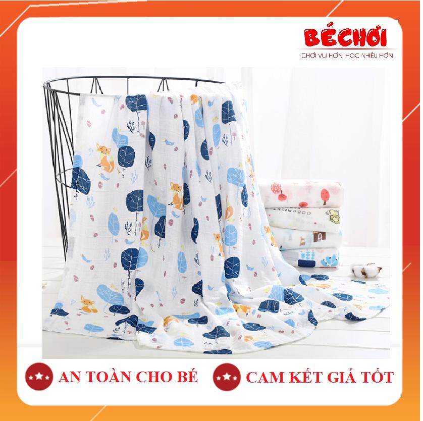 Khăn Tắm Em  Bé, Khăn Tắm Loại Tốt 100% Cotton Mềm Mịn Thấm Hút Tốt