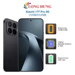 Điện thoại Xiaomi 17T Pro 5G (12GB/512GB) - Hàng chính hãng - Màn hình AMOLED 6.83 inch 1.5K, Chip MediaTek Dimensity 9500, Tele tiềm vọng Leica 50MP