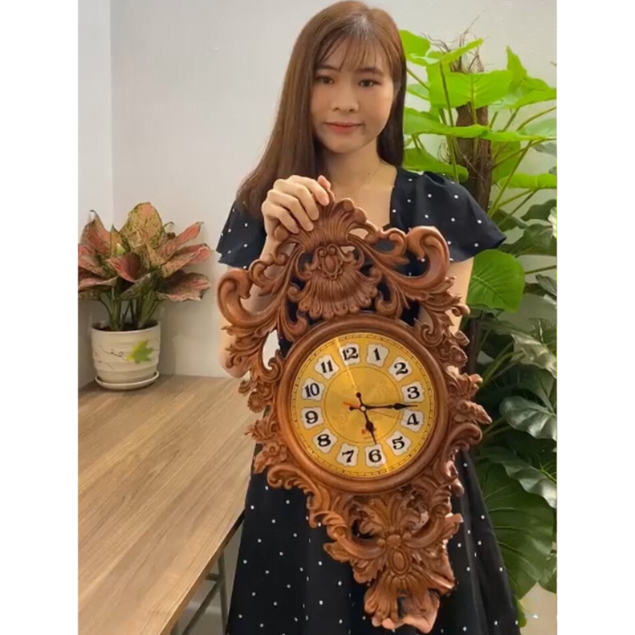 Đồng hồ gỗ, đồng hồ treo tường tân cổ điển