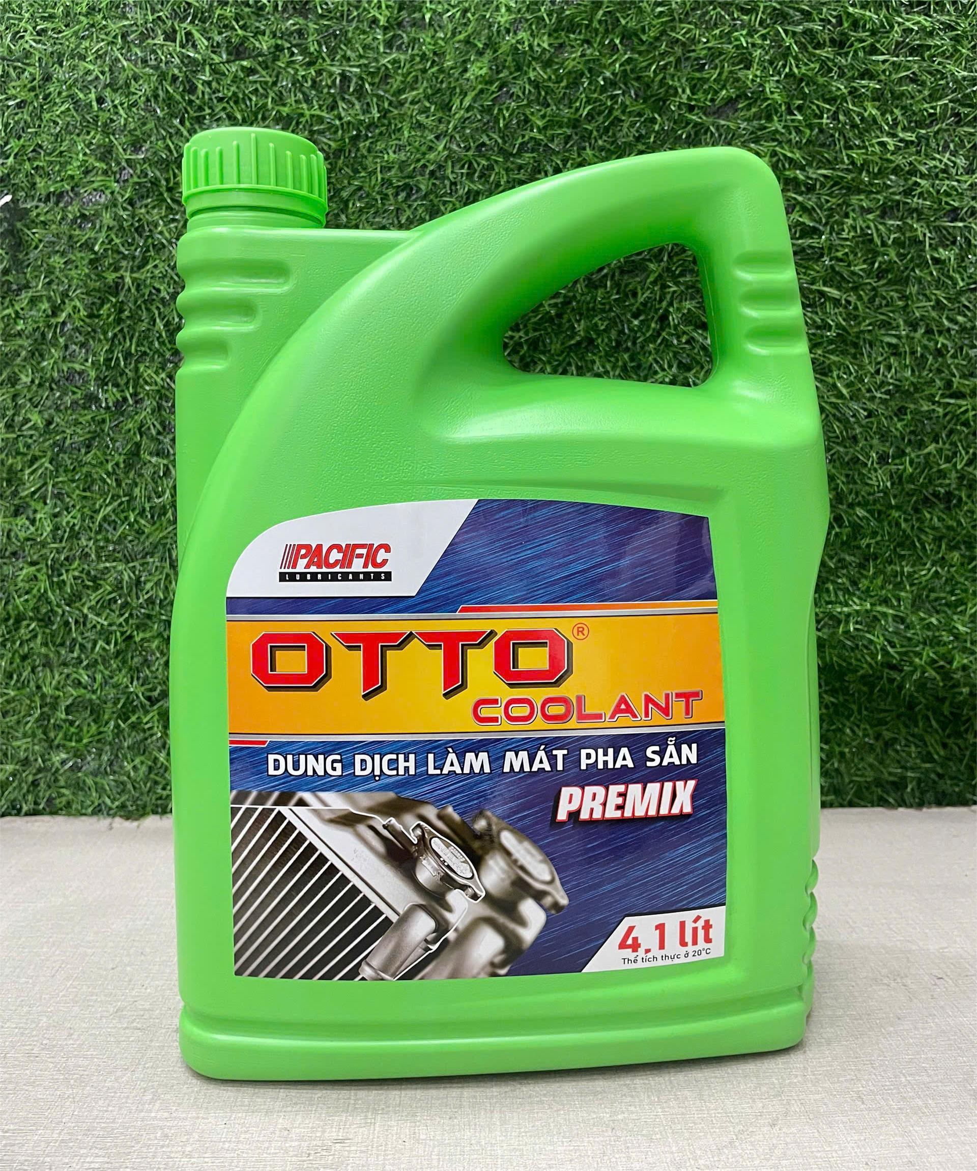 [ CHÍNH HÃNG ] Nước Làm Mát Động Cơ Pha Sẵn Cao Cấp Mekong OTTO COOLANT màu XANH (4,1 Lít)
