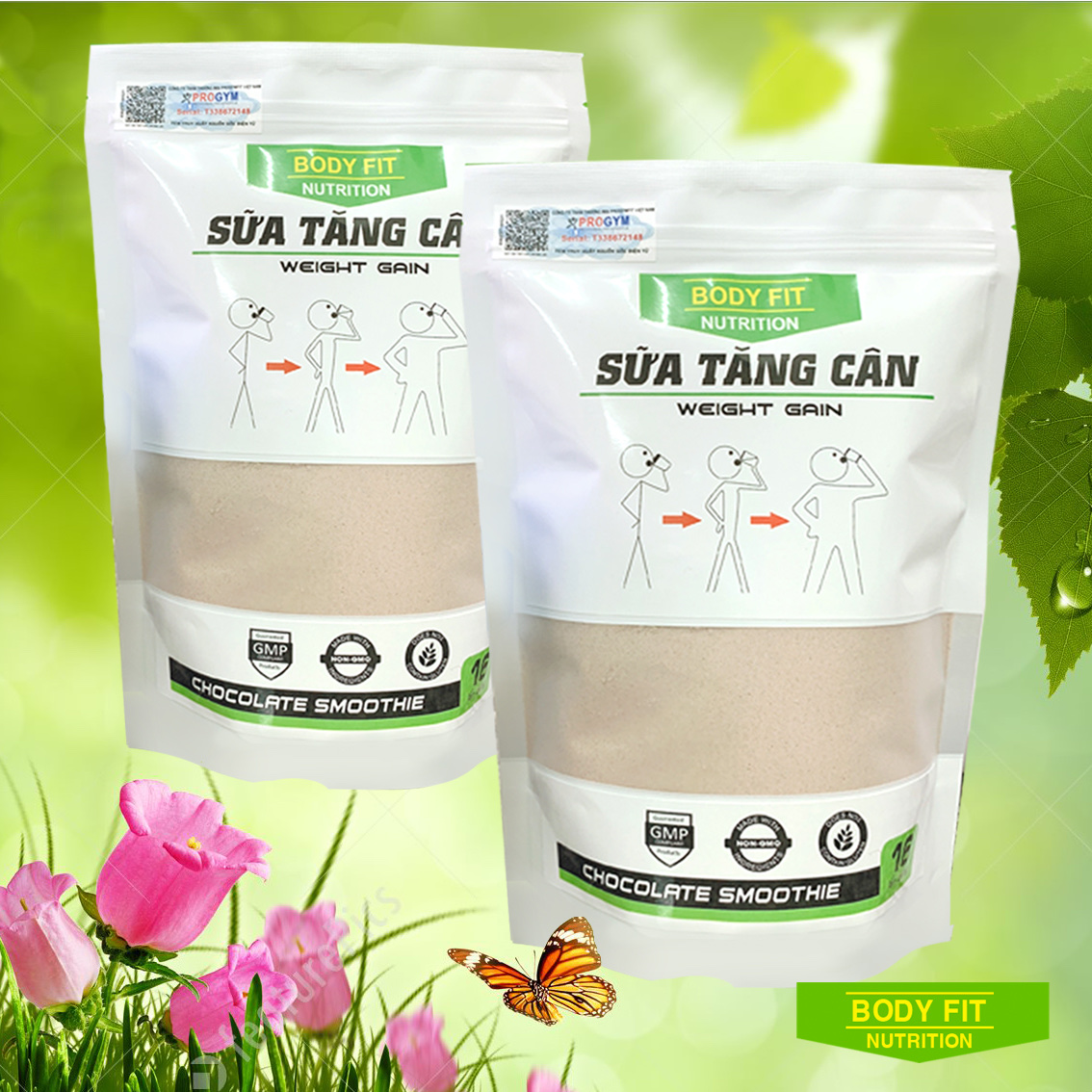 Combo 2 túi sữa tăng cân bodyfit