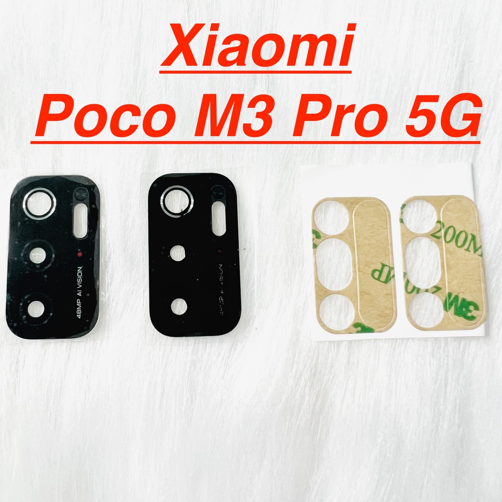 Mặt kính camera sau XIAOMI Poco M3 Pro 5G dành để thay thế mặt kính camera trầy vỡ bể cũ linh kiện điện thoại thay thế
