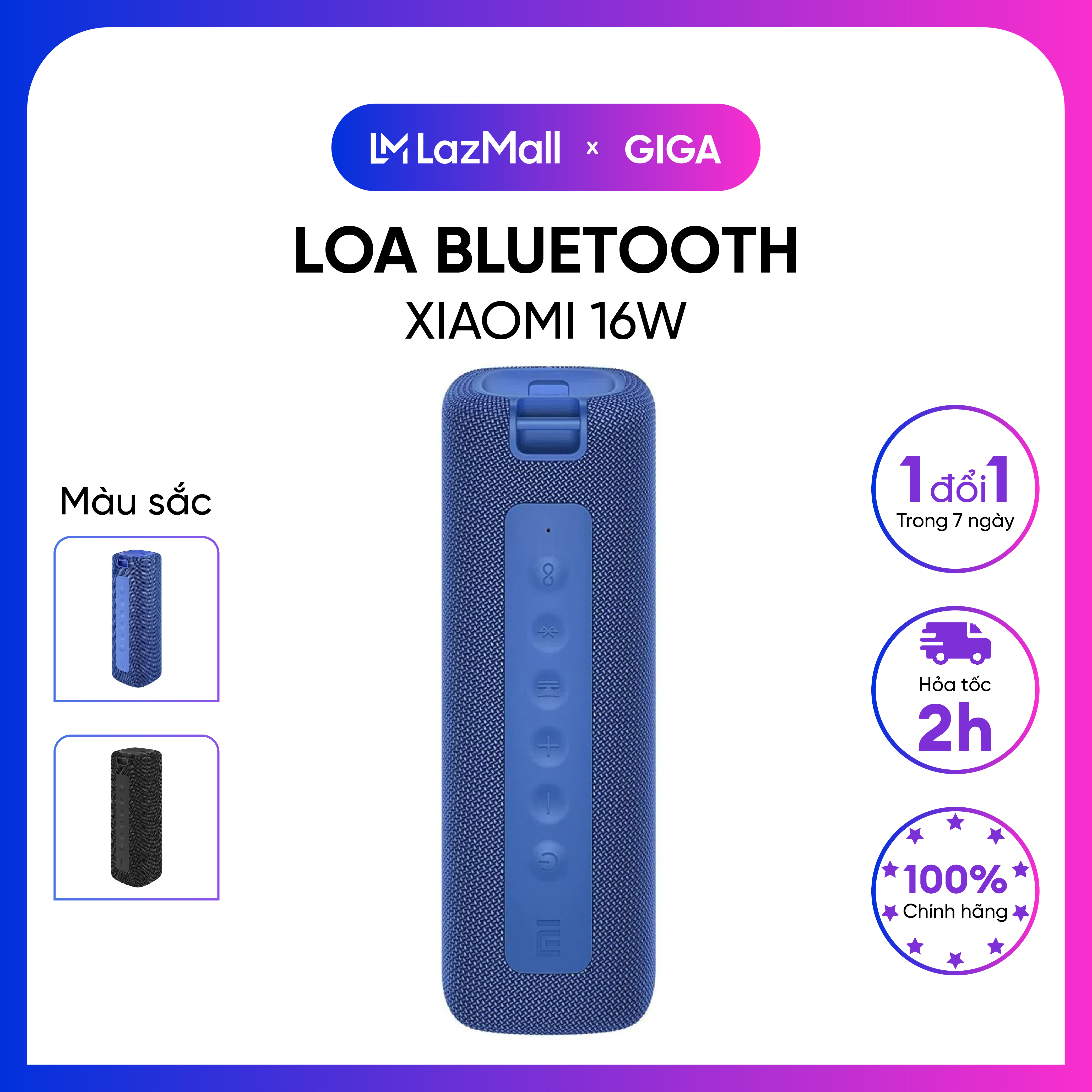 Loa bluetooth Xiaomi 16W - Loa bluetooth nhỏ gọn âm thanh cực đã