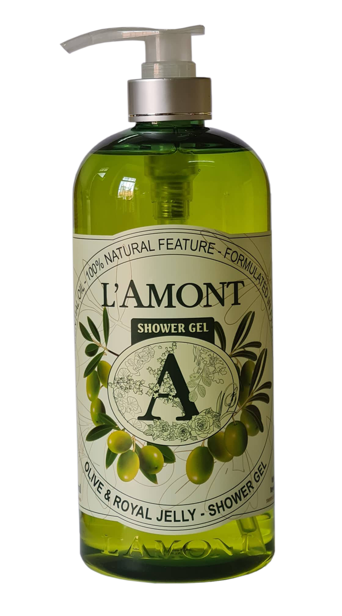 Sữa tắm Olive 1000ml - Thương hiệu L'amont En Provence