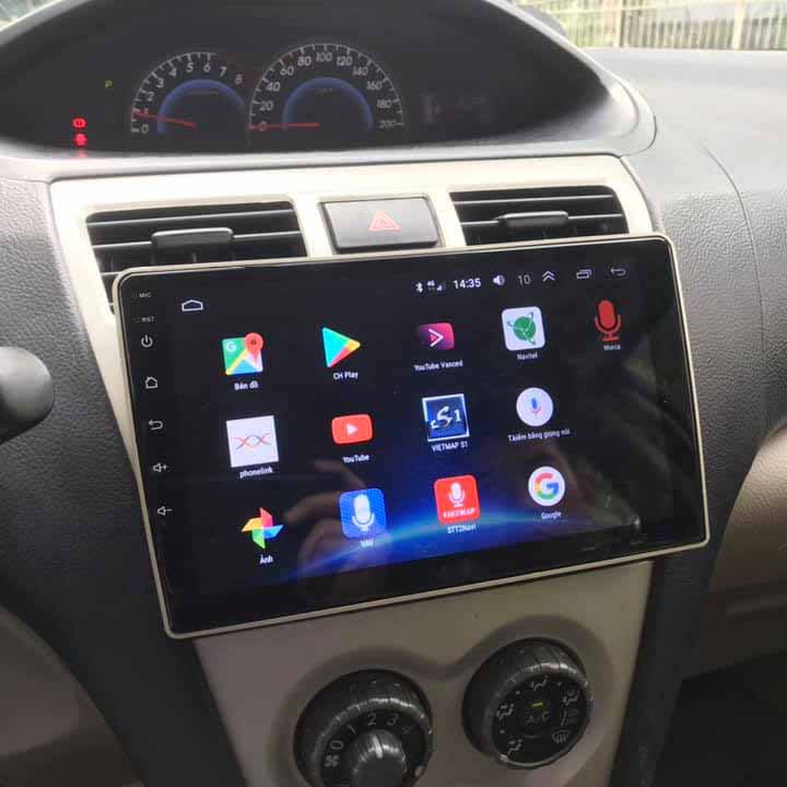 Màn Hình Android Toyota yaris 2008 -2012 Cắm Sim 4G,Màn hình Android Toyota Yaris 2008-2012 Ram 2G Rom 32G,Màn Hình Android Toyota Yaris 2008-2012 Cấu Hình Cao Giá tốt