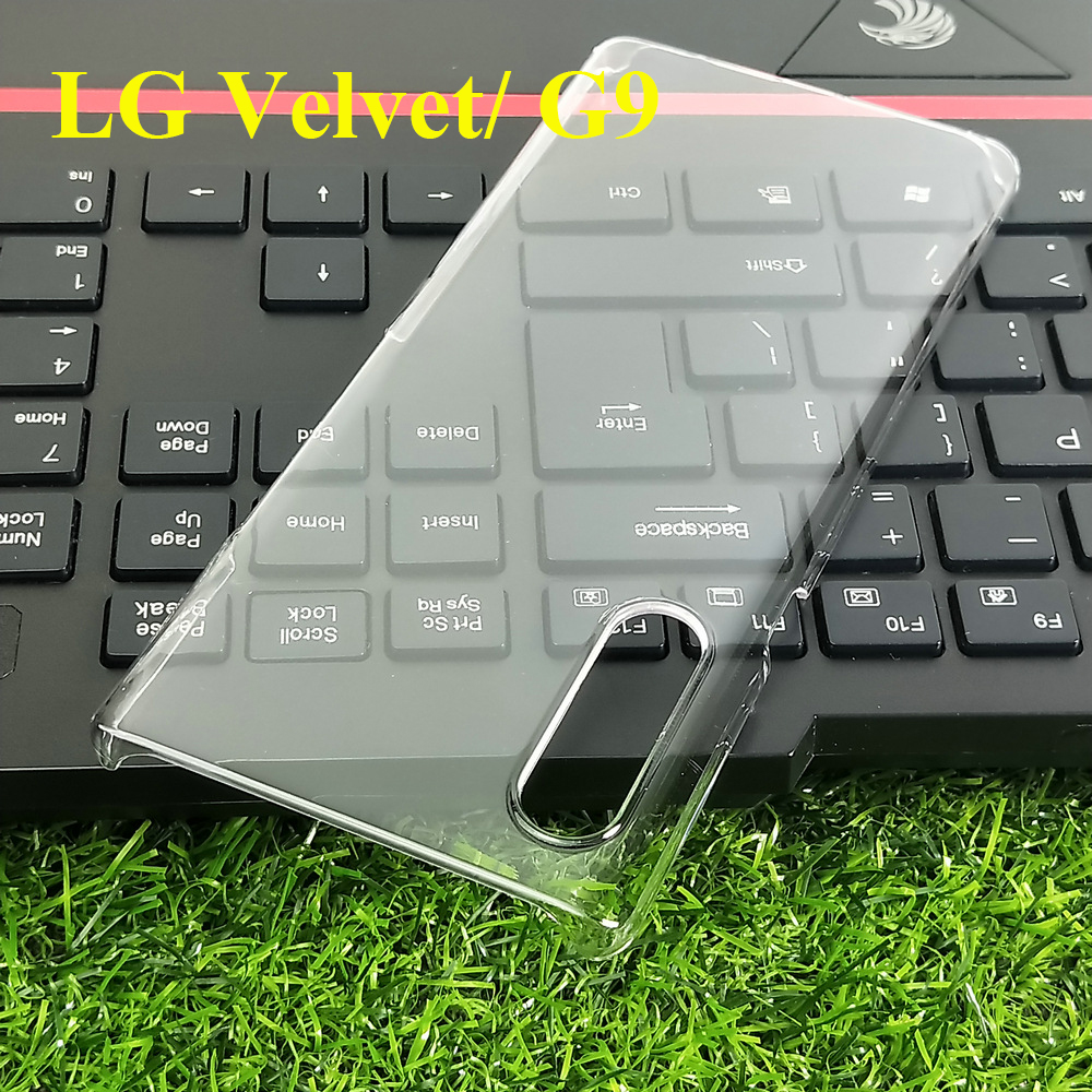 Ốp lưng LG nhựa CỨNG TRONG SUỐT cho dòng máy LG Velvet/ V50/ V40/ V30/ V30+/ G8/ G7/ G6/ G8X