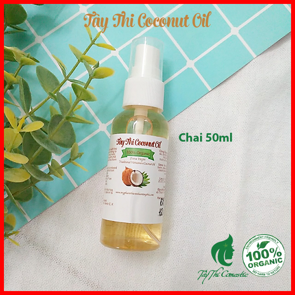 Dầu dừa nấu thủ công tây thi chai 50ml