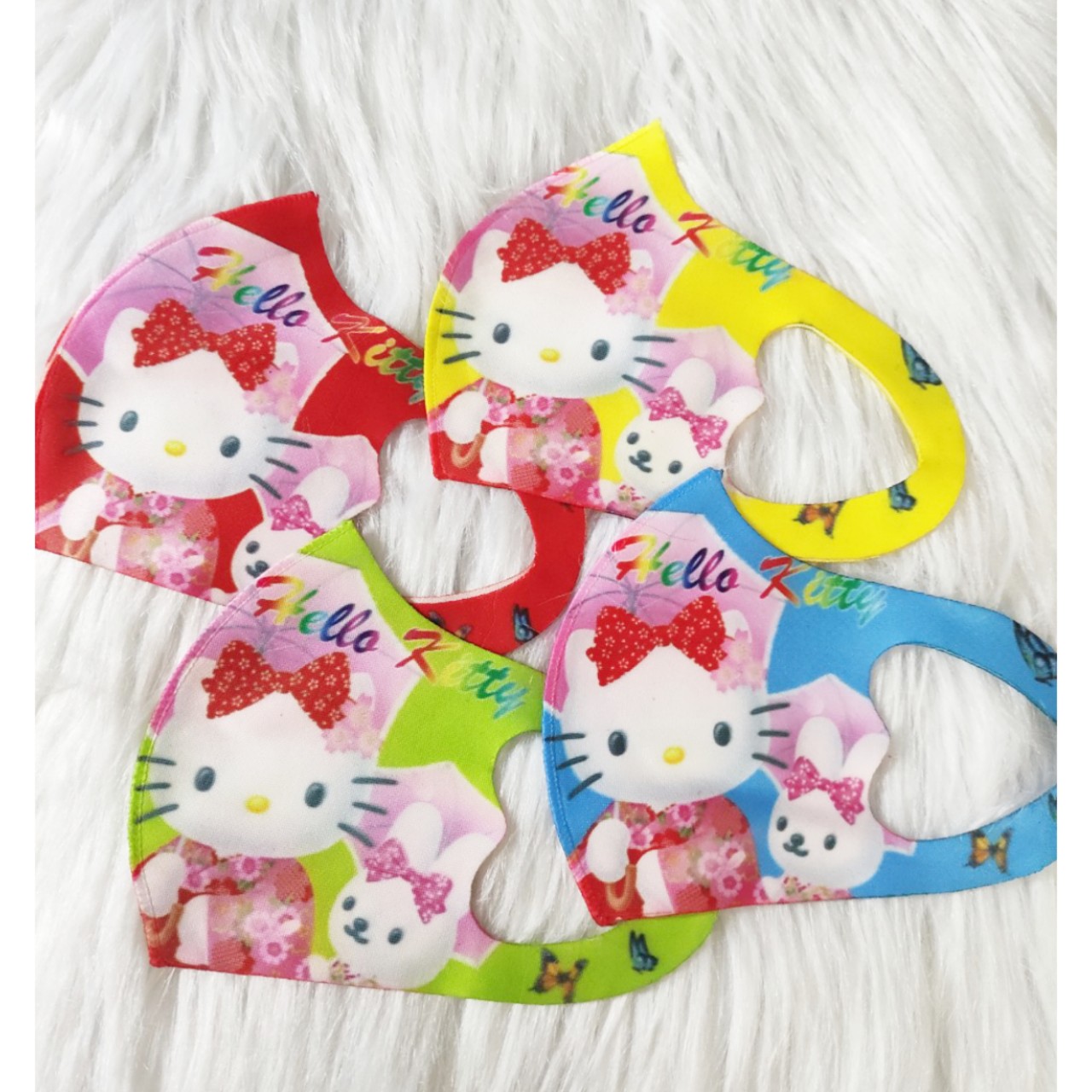 Combo 5 cái khẩu trang su hello kitty