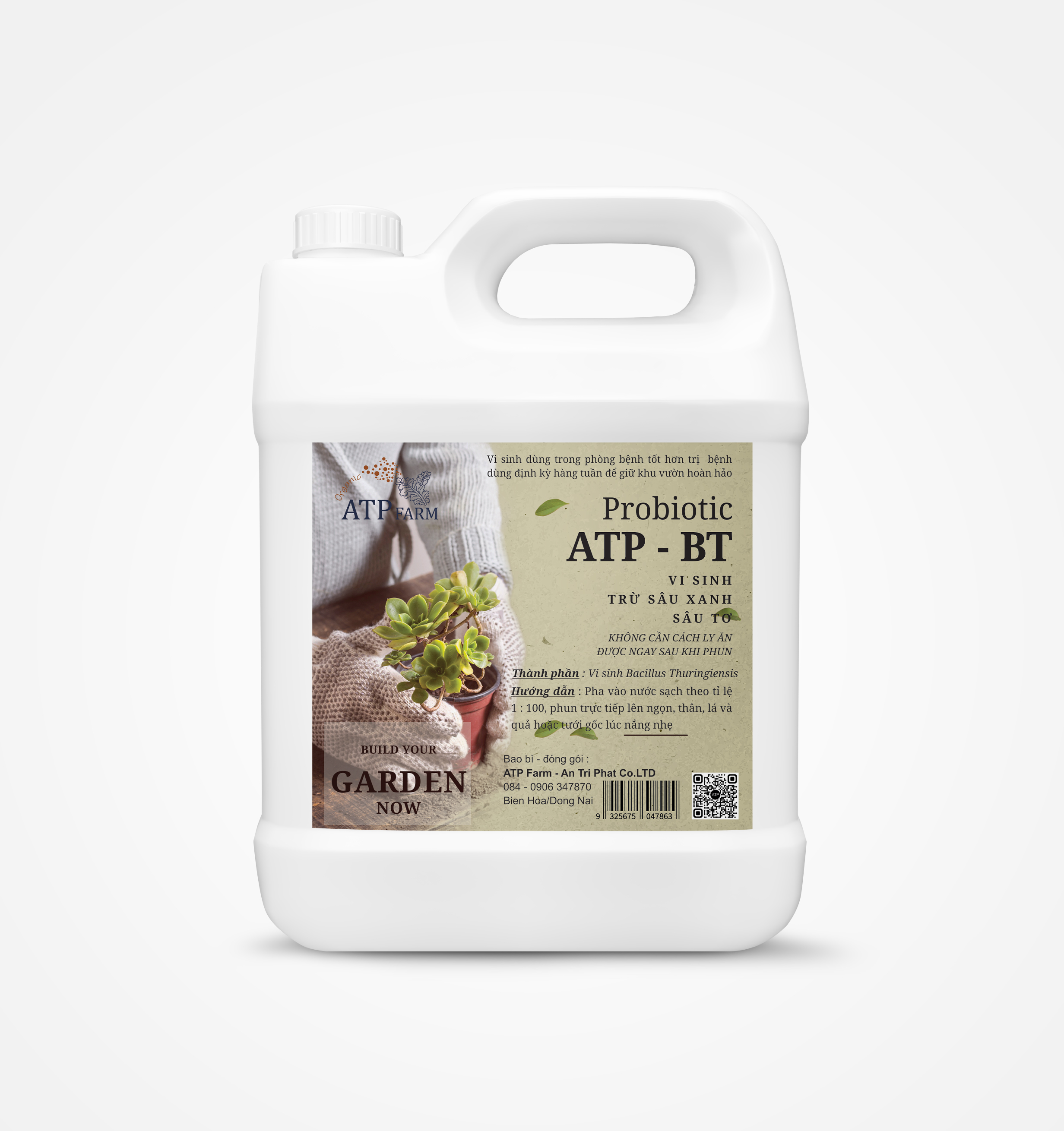 ATP Farm: ATP - BT Vi sinh trừ sâu xanh trên cây