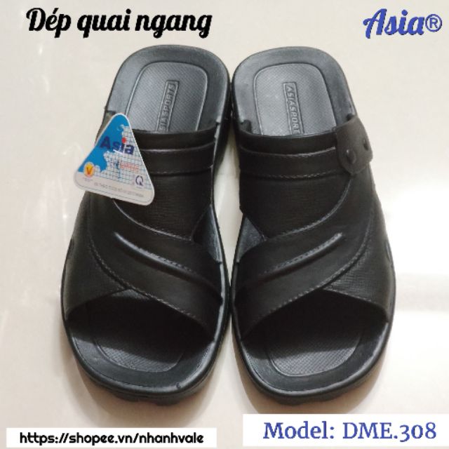 Dép asia quai ngang cao su eva cao cấp nhẹ - êm - bền