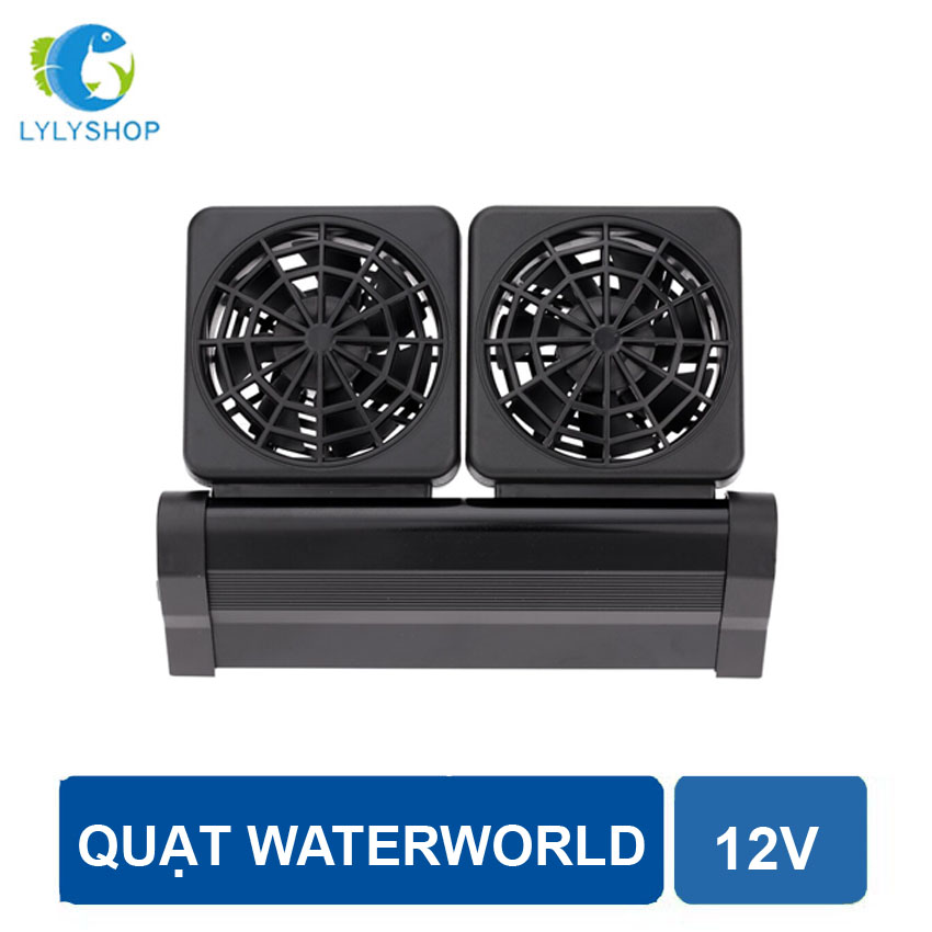 Quạt làm mát nước bể cá WaterWorld 1, 2,3,4 cánh. Phụ kiện không thể thiếu cho bể cá, hồ cá, hồ thủy sinh