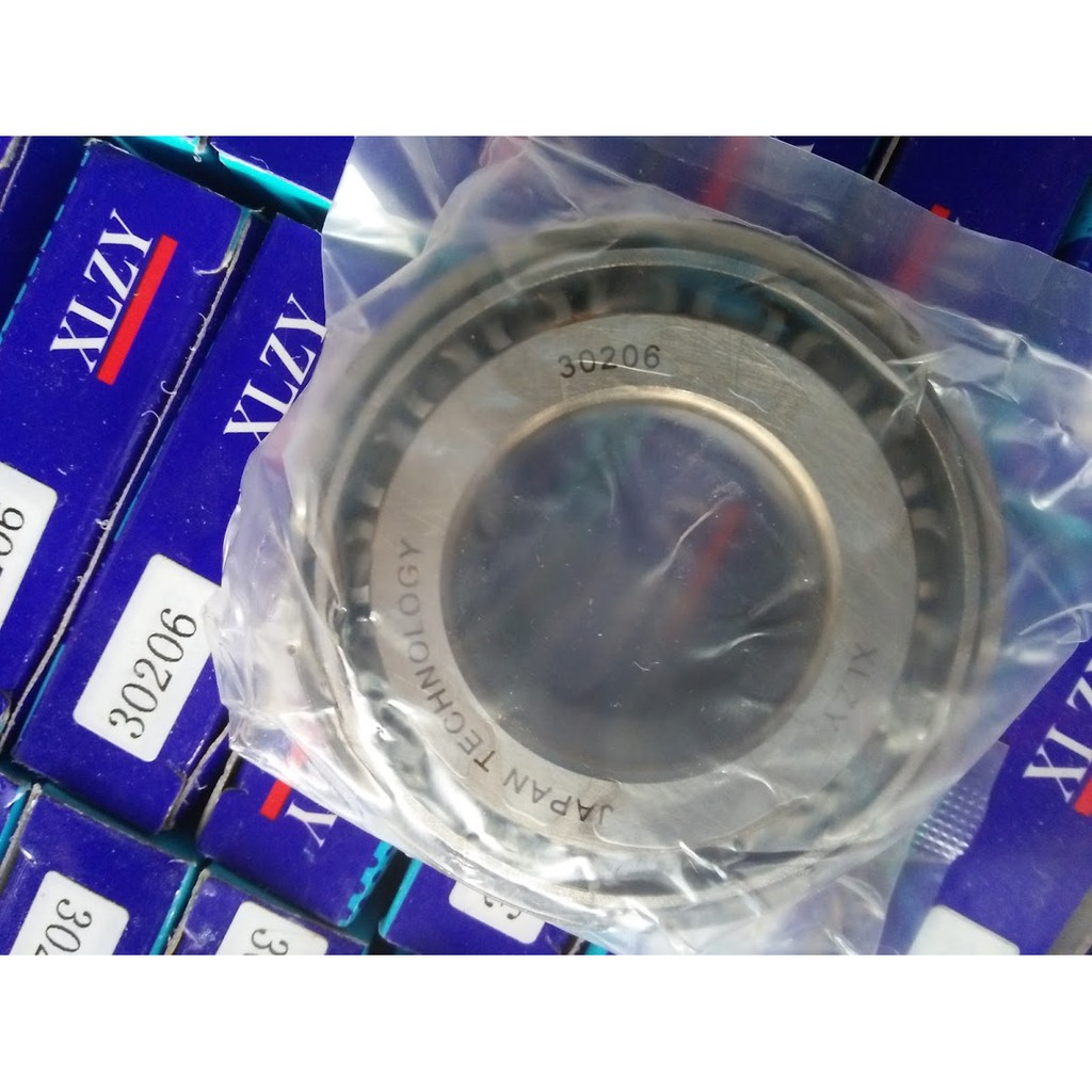 Vòng bi côn 30206 xlzy . Vòng bi đường côn kính trong 30 mm đường kính ngoài 62mm