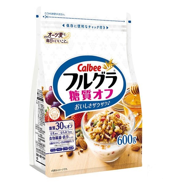 Ngũ cốc Calbee Hổn hợp nhiều vị 600g ít đường