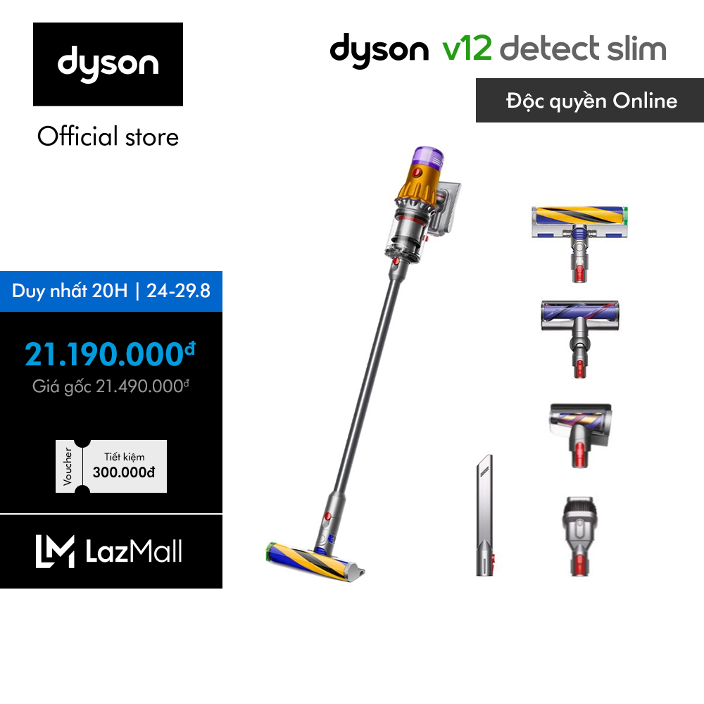 Máy hút bụi không dây Dyson V12 ™ Detect Slim Absolute