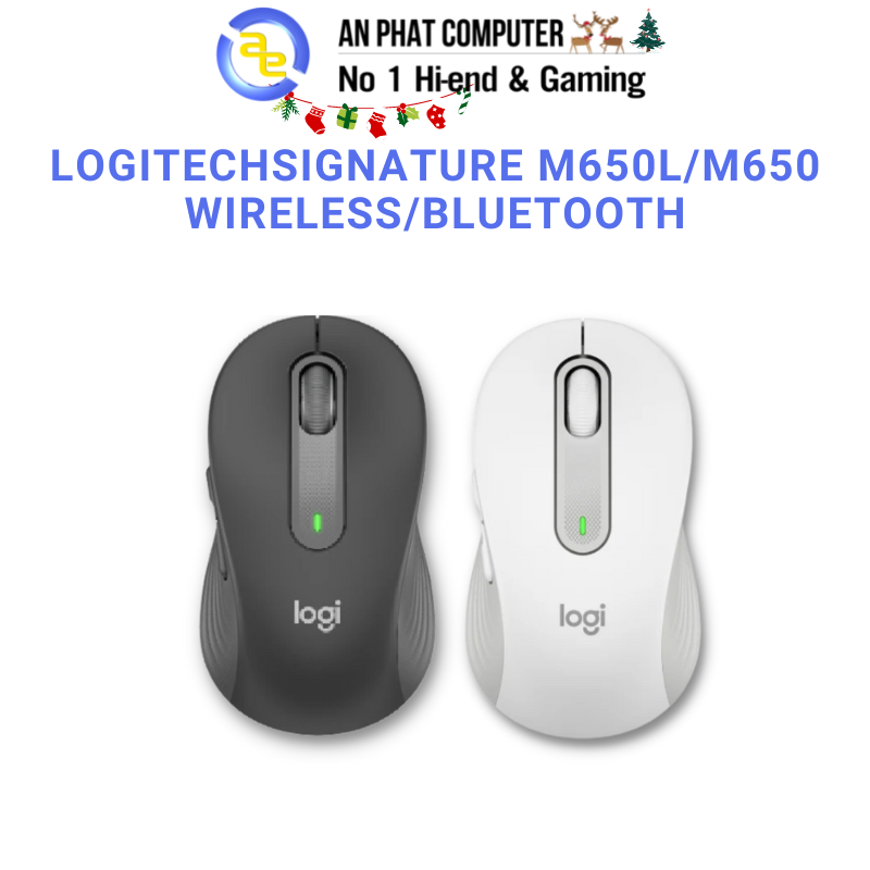 Chuột không dây logitech signature m650_m650l wireless/bluetooth