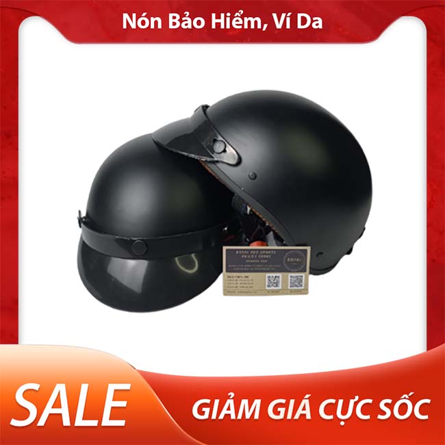 Mũ Bảo Hiểm 1/2 Đầu Chita CT6B1 Sơn Nhám