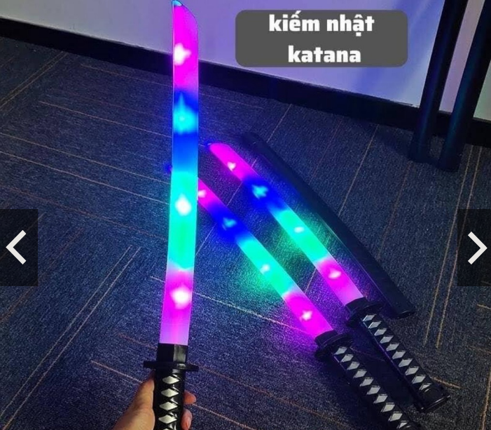 Kiếm phát sáng katana 68 cm - kiếm ánh sáng - đồ chơi katana