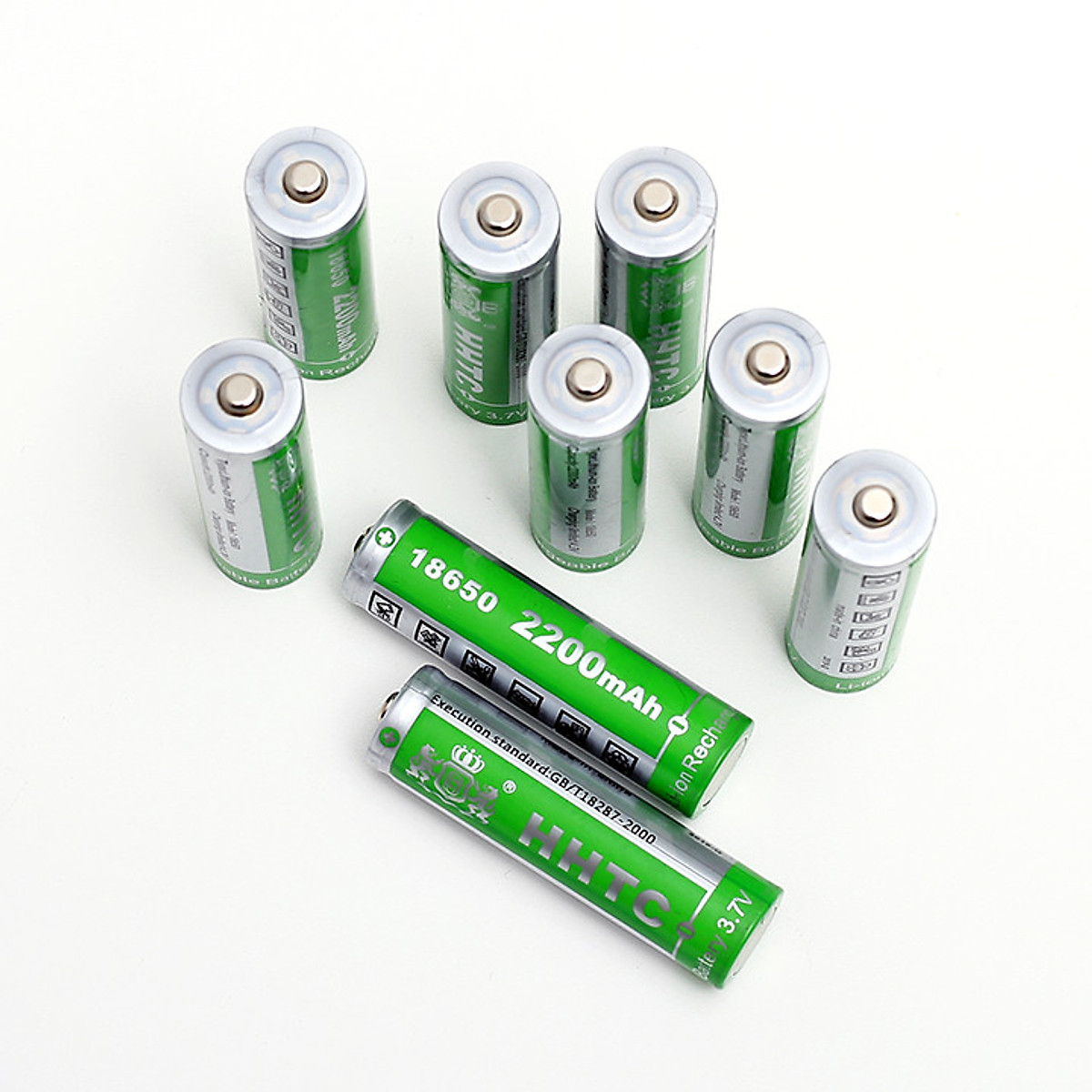 Pin sạc lithium 18650 linvien 3.7v 2200mah dùng cho quạt loa