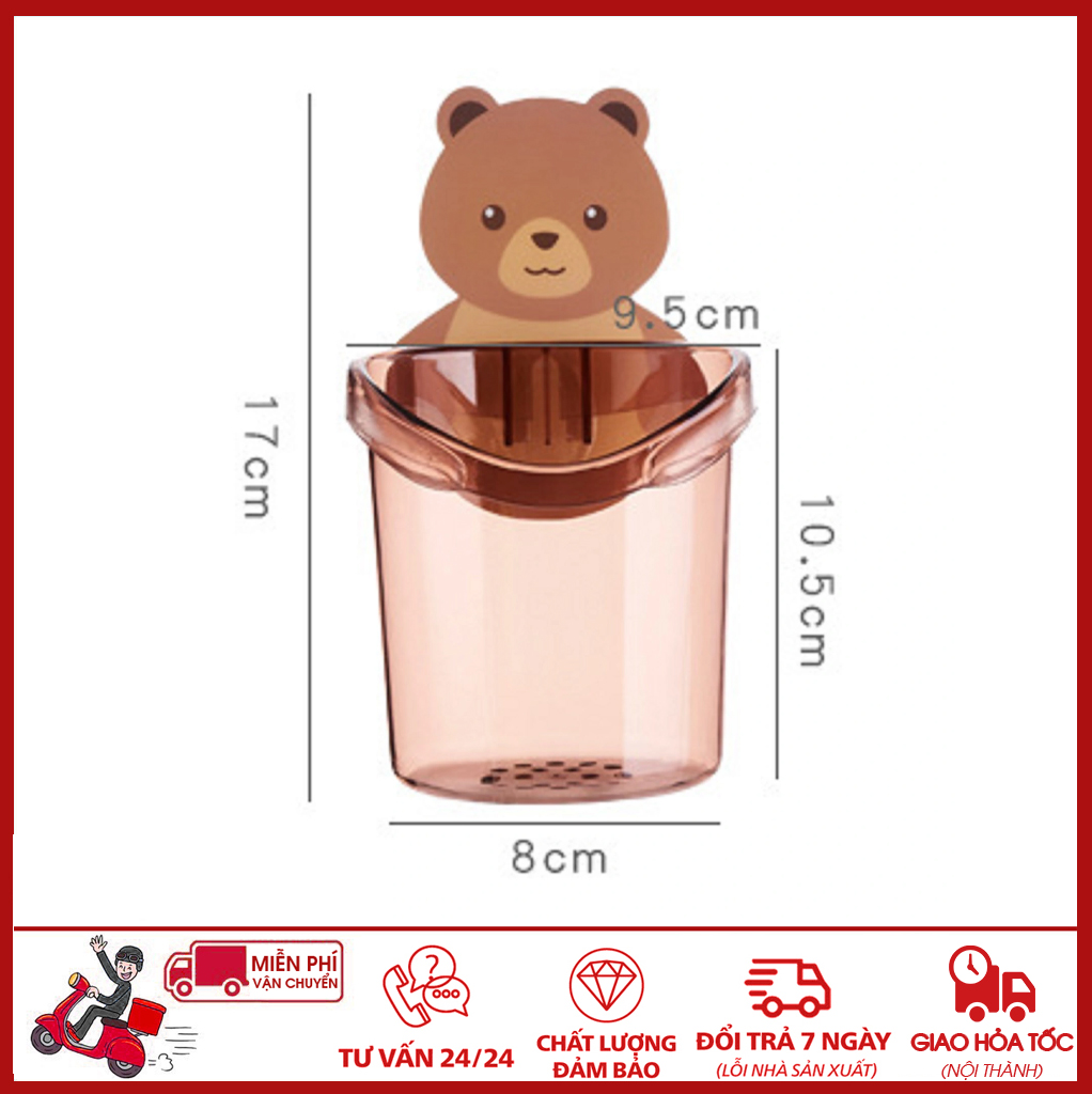 ⛔giadunghoalong⛔ cốc đựng bàn chải cao cấp