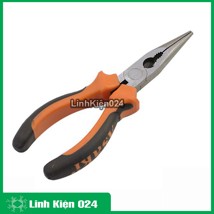 Kìm mỏ nhọn asaki 6/8 inch cao cấp