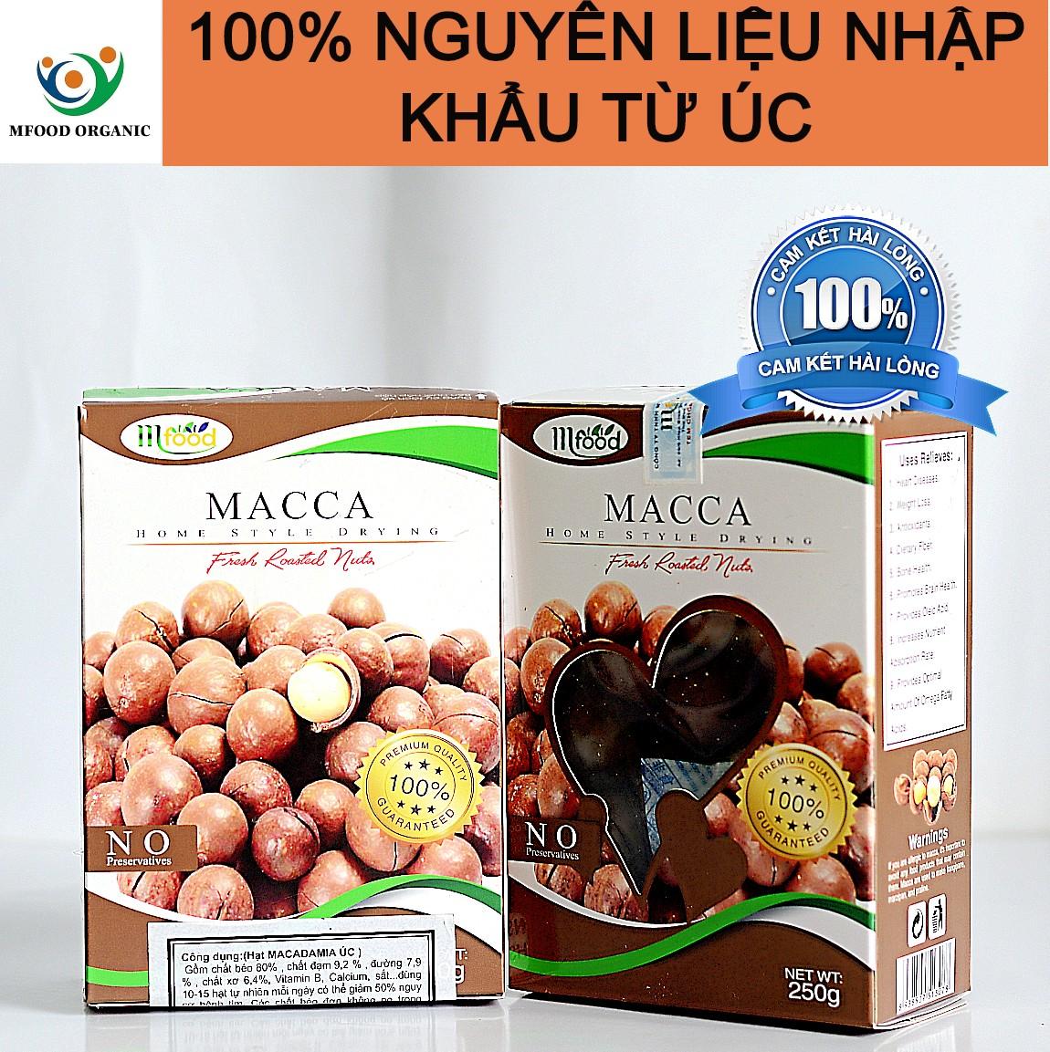 [HCM]Hạt Macca Úc Thương Hiệu Mfood Hộp 250g
