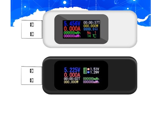 Đo dòng điện test usb 4-30v
