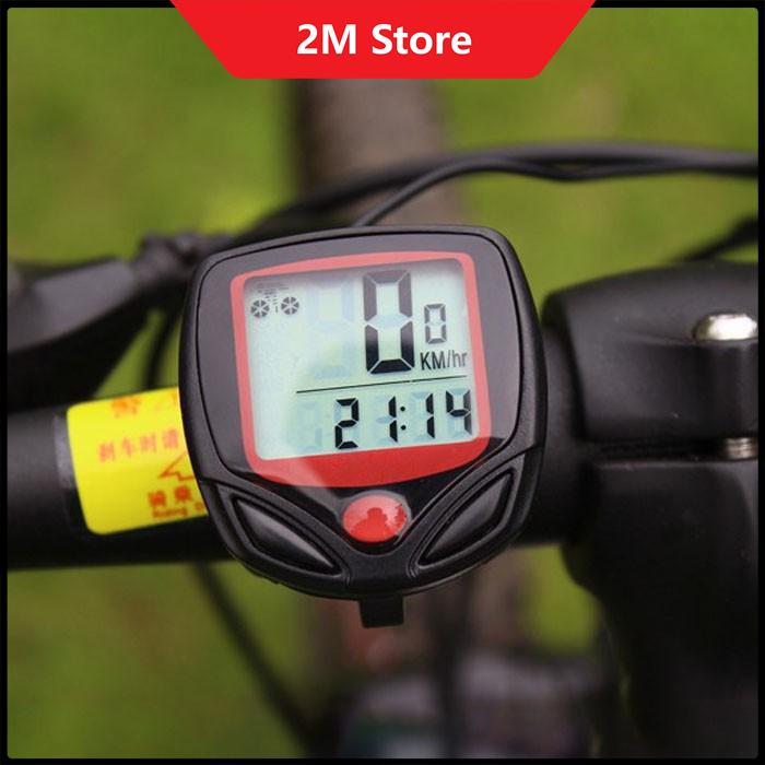 Đồng Hồ Đo Tốc Độ Xe Đạp Thể Thao Có Dây