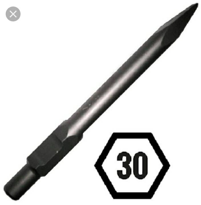 Mũi đục bê tông nhọn 30mm. ttp usa