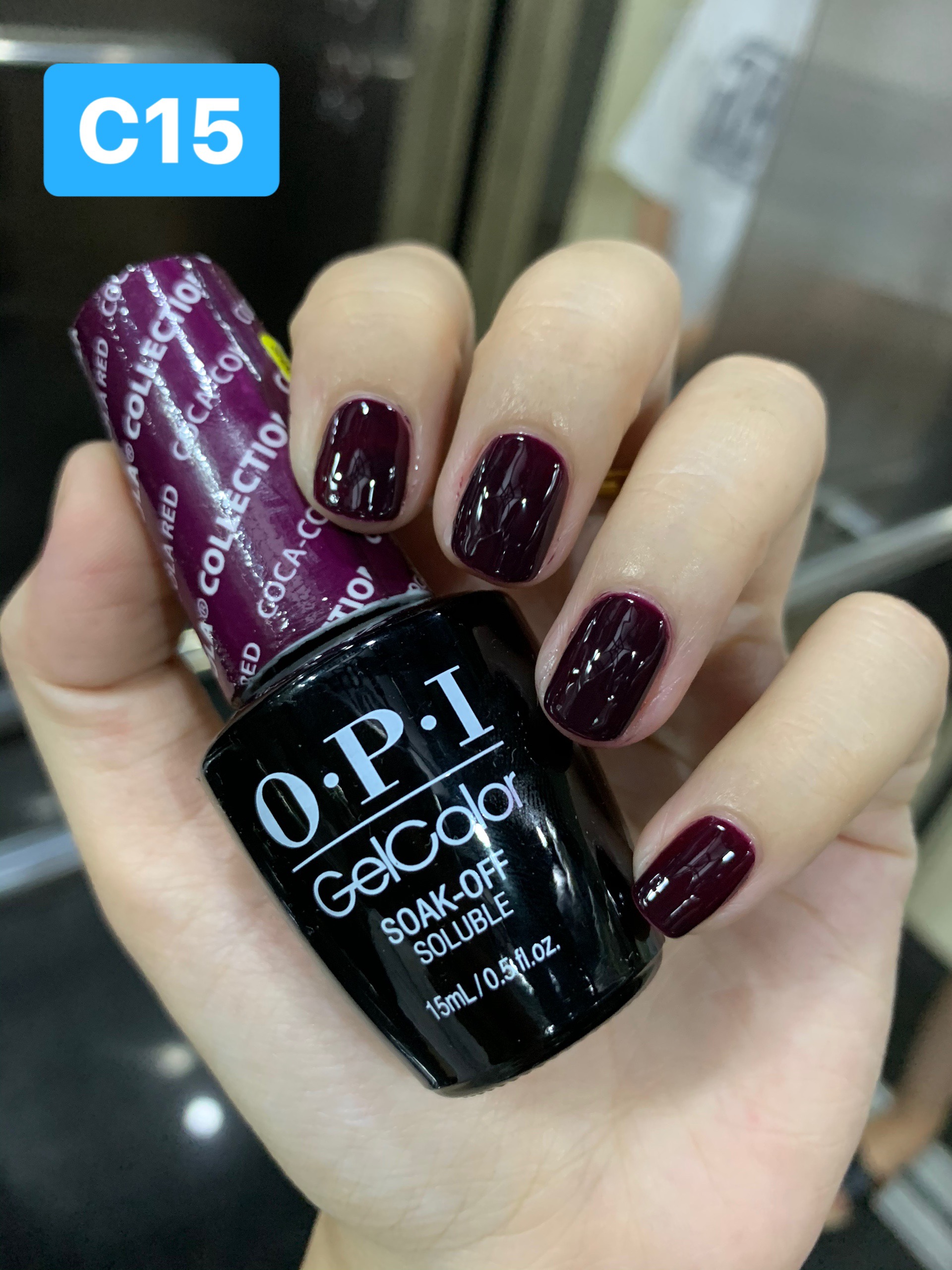 [HCM]Sale 50% Sơn Móng Tay -Sơn Gel Hơ Máy Opi (GCC15)
