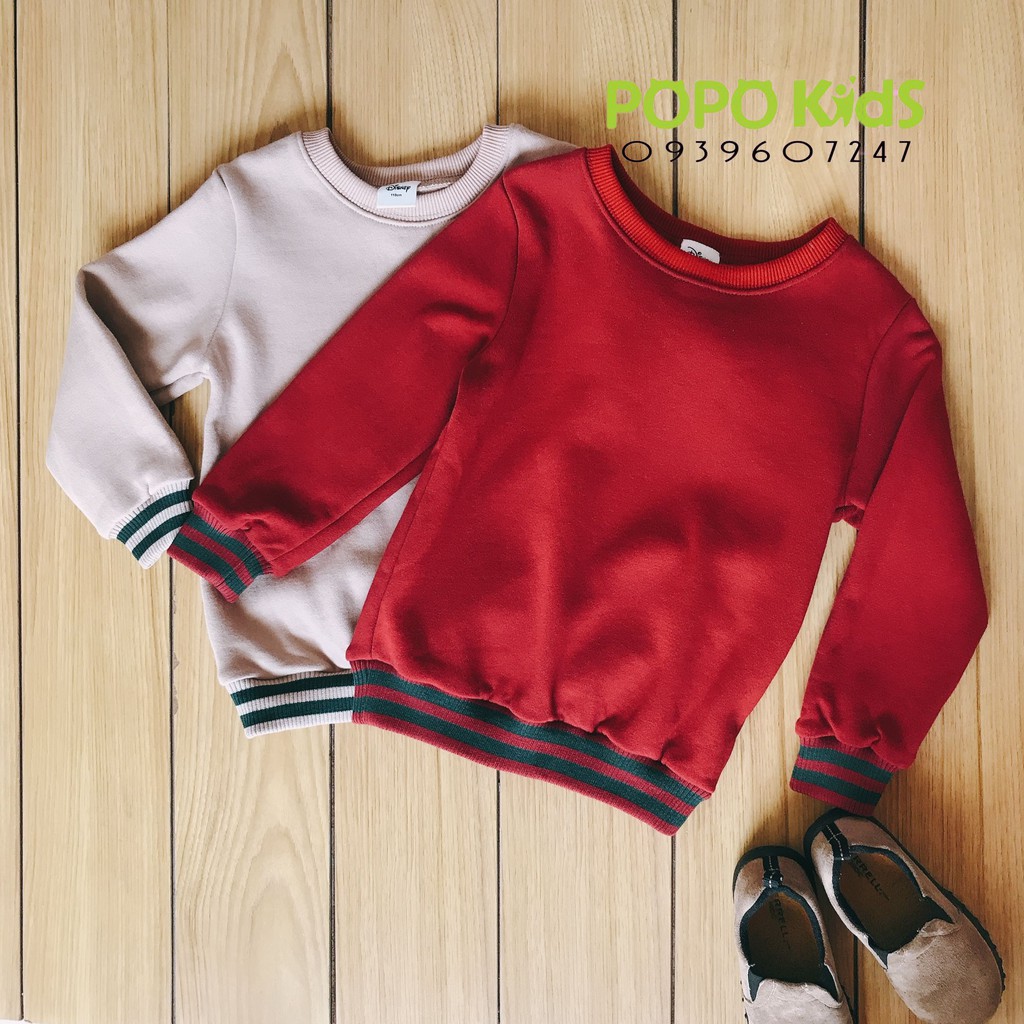 [HCM]Áo Nỉ Bé Trai Xuất Hàn (Sz 10 - 35Kg) Chất Nỉ Bông 100% Cotton Cao Cấp Giữ Ấm Tốt Không Bai Nhão [Hình Thật]