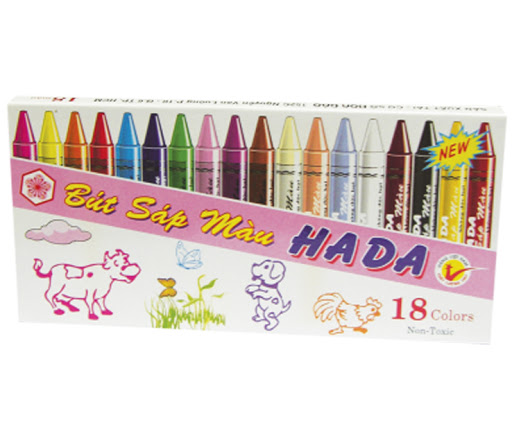 [HCM]Bút sáp thơm tô màu - 18 màu cho bé
