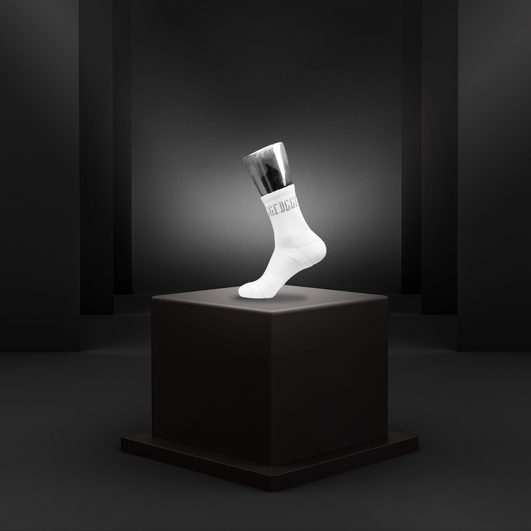 Grimm DC Vớ GRDC trắng