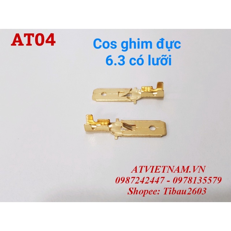 Cos đực ghim 6.3 có lưỡi - at04