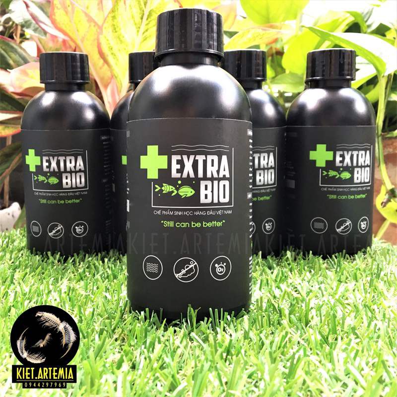 Vi sinh làm trong nước bể cá - Extra BiO, vi sinh hồ cá, men vi sinh hồ cá Vs Bio