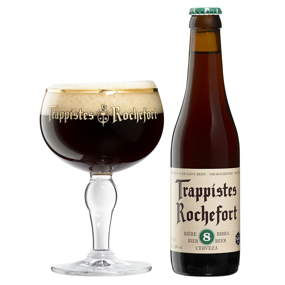 Bia Rochefort 8 - nhập khẩu Bỉ - 1 chai 330ml