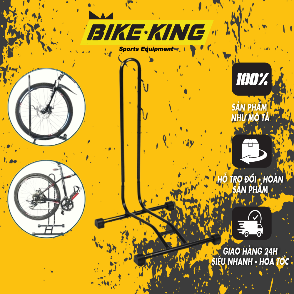 Kệ dựng chân chống đa năng 2 móc giữ cân bằng xe đạp - sự lựa chọn thông minh cho kiểm tra, bảo trì xe đạp kd