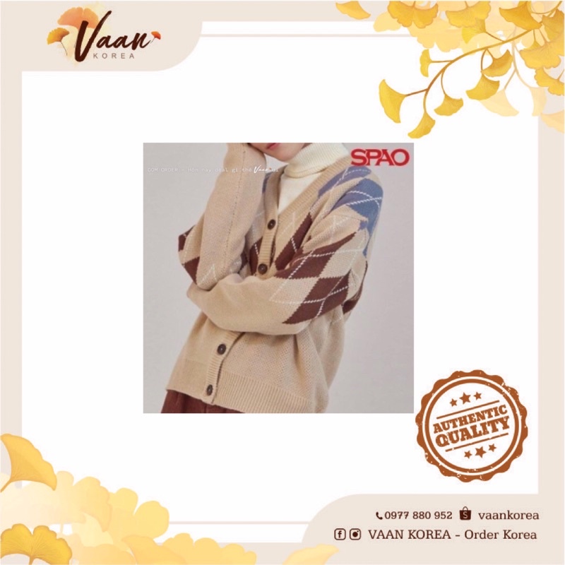 Rả order cardigan spao