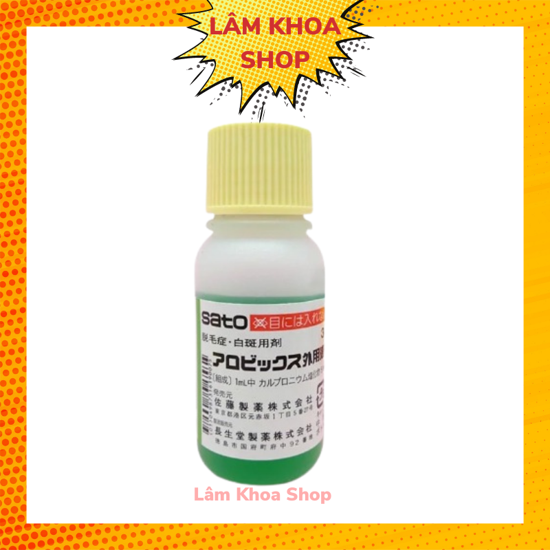 Tinh chất mọc tóc sato arovics solutions 5% nhật bản 30ml