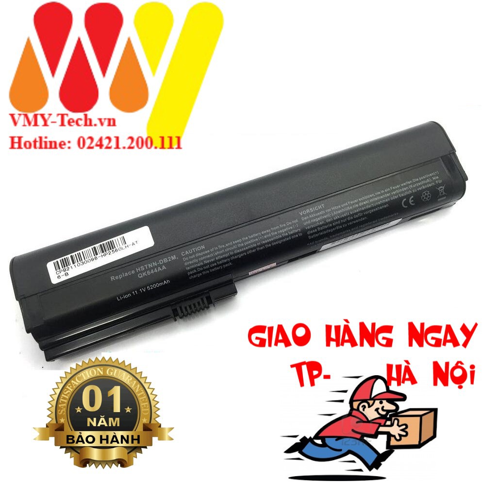 PHỤ KIỆN GIÁ RẺ 🔲 Pin laptop HP EliteBook 2560p 2570p